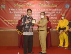 Walikota Metro Hadiri Anjau Silau Raja Skala Brak di Bumi Pendidikan