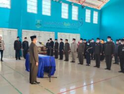 Puluhan Pejabat Administrator dan Pengawas di Pesisir Barat Dilantik