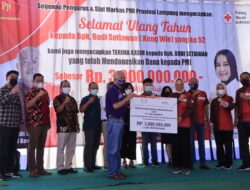 PMI Provinsi Lampung Terima Bantuan dari PT Asia Makmur