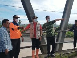 Wabup Tanggamus Tinjau Lokasi Banjir Gunungdoh