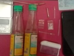 Dua Pengedar Sabu di Kotaagung Timur Diciduk, Terancam Hukuman 20 Tahun Penjara