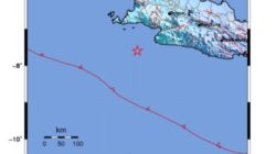 Pagi Ini, Gempa Berkekuatan Magnitudo 5,4 Guncang Banten