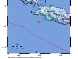 Pagi Ini, Gempa Berkekuatan Magnitudo 5,4 Guncang Banten