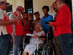GML Metro Kirim Bantuan Kursi Roda dan Santunan