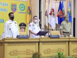 Pemprov Lampung Gelar Apel  Pencanangan  Bulan Keselamatan dan Kesehatan Kerja Nasional Tingkat Provinsi