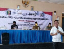 Ketua DPRD Lampung Ingatkan Masyarakat Lebih Sensitif Tehadap Ciri-ciri Gejala Omicorn