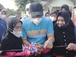 Walikota Metro Resmikan Pasar Kreatif Rejomulyo Tangguh