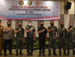 Ketua DPRD Lampung Hadiri Sosialisasi Pembinaan Dit Bela Negara Ditjen Pothan Kemhan RI
