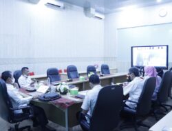 Virtual, Pemprov Lampung Ikuti Ber-AKHLAK Transformasi Budaya Kerja