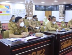 Sekda Lampung Gelar Rakor Pencegahan Omicron