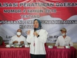 Lesty Sosialisasi Perda No 4 Tahun 2018 Tentang Penyelenggaraan Pembangunan Ketahanan Keluarga