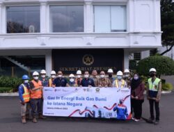 Istana Negara RI Manfaatkan Energi Bersih Gas Bumi Subholding Gas Pertamina