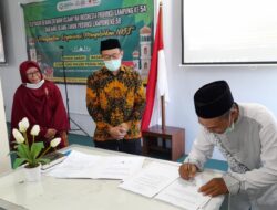 PMI Lampung – Dewan Dakwah Lampung Teken MoU