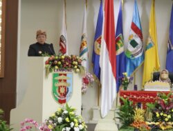 Peringati HUT Ke-58 Provinsi Lampung, Arinal Sampaikan Realisasi 33 Janji Kerja