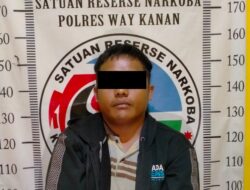 Diduga Miliki Ekstasi, Orang Diringkus Anggota Satresnarkoba Polres Way Kanan