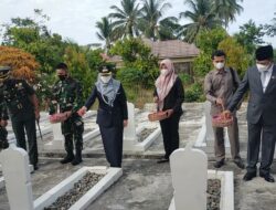 Peringati HUT Kabupaten Tanggamus Ke 25, Bupati dan Forkompimda Ziarah ke Makam Pahlawan
