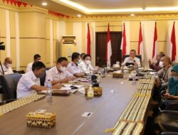 Sekda Lampung Pimpin Rakor Pemnerantasan Korupsi
