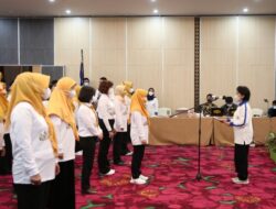 Nunik Lantik Pengurus Yayasan Asma Indonesia Cabang Lampung