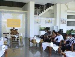 Di Mahan Agung, Arinal Terima Audiensi GM PLN UIK Sumbagsel