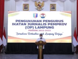 Arinal Kukuhkan Kepengurusan IJP Lampung