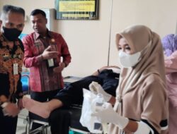 Satreskrim Polres Tanggamus Amankan Tersangka Pembacokan Sekdis Koperindag