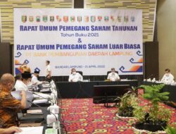 Lewat RUPS-LB, Kinerja 2021 dan Pengunduran Diri Dirops Bank Lampung Disetujui