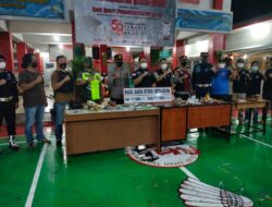 Napi Simpan Besi dan Hp Di Kamar Tahanan, BNN Tanggamus dan Tim Gabungan Razia Tahanan Rutan Kotaagung