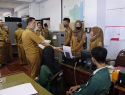 Usai Liburan, Sekda Lampung Sidak Satker di Pemprov Lampung