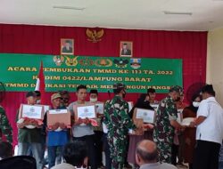 Kodim – Pemkab Pesibar Buka TMMD KE-113