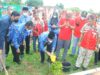 GML – Walikota Metro Tanam 85 Pohon Pucuk Merah