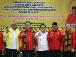 SOKSI Lampung 2022-2027 VII Resmi Dikukuhkan