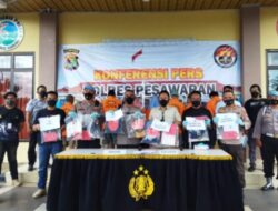 Ini Hasil Kerjaan Polres Pesawaran di Operasi Ketupat 2022