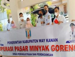 Disperindag Way Kanan Gelar Operasi Pasar