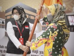 Nunik Lepas Calon Jamaah Haji Provinsi Lampung
