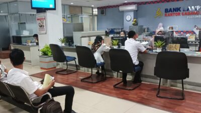 Diterpa Kabar Skimming, Aktivitas di Bank Lampung Berjalan Normal