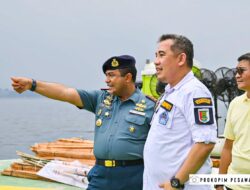 Dampingi Dirjen Perindustrian, Dendi dan Danlanal Lampung Cek Kesiapan Gernas BBI