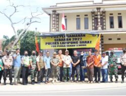 Pemkab Pesibar Tinjau Tiga Posko Pengamanan Lebaran 2022