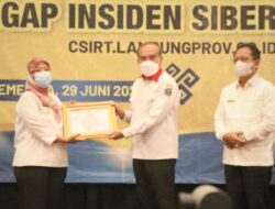 Pemprov  Lampung Launching Tim Tanggap Insiden Siber  Provinsi Lampung