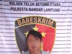 Pelaku Penyalahgunaan Narkotika Diamankan Tim Opsnal Polsek Teluk Betung Utara