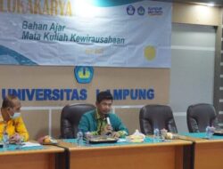 Lokakarya Bahan Ajar Mata Kuliah Kewirausahaan Dihadiri 32 Dosen