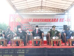 Polres Tulang Bawang Gelar Upacara Peringatan Hari Bhayangkara Ke-76