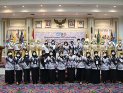 Riana Sari Tinjau Pelatihan Menapis Untuk para Guru Perempuan PGRI Provinsi Lampung