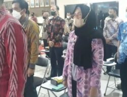 Kepala LPKA Bandarlampung Ikuti Pencanangan Pelayanan Publik Berbasis HAM Secara Virtual