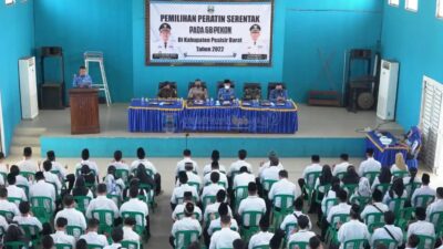 Ratusan Calon Peratin di Pesisir Barat Ikuti Deklarasi Damai