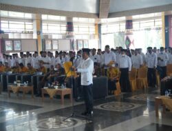 Bupati Lamteng Hadiri Deklarasi Damai Calon Kakam