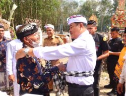 Musa Ahmad Hadiri Pitra Yadya di Seputih Mataram