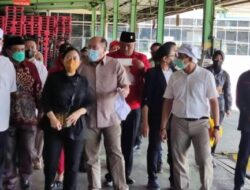 Ketua DPRD Lampung Dampingi Puan Maharani Lakukan Pelepasan Ekspor Nanas di GGP