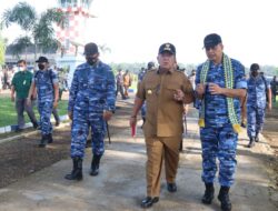 Gubernur Lampung Dampingi KSAU Saksikan Latihan Matra Udara II Jalak Sakti Koopsud I