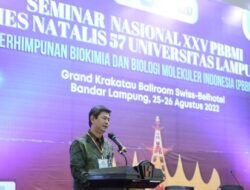 Unila Resmikan Semnas XXV PBBMI Dies Natalis ke 57