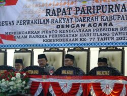 Rapat Paripurna DPRD Pesisir Barat Dengarkan Pidato Presiden RI